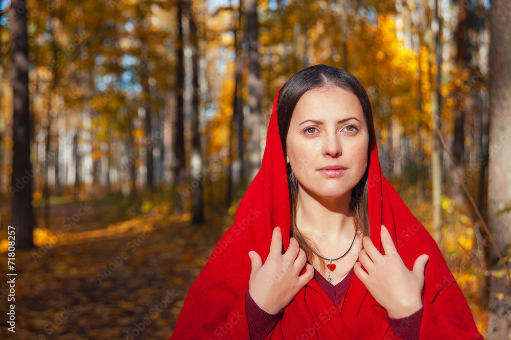 autumn portrait autumn portrait