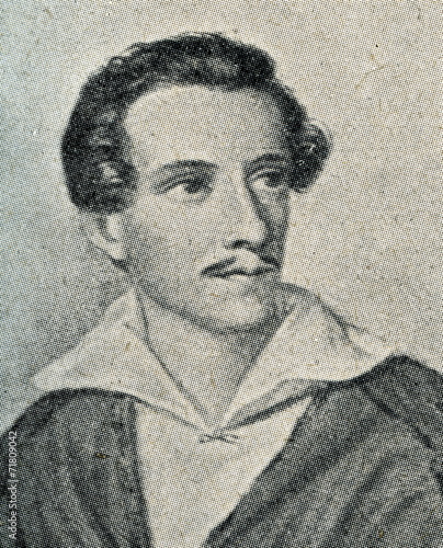 Juliusz Słowacki (engraving by James Hopwood)