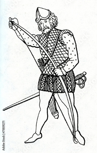 English longbow archer