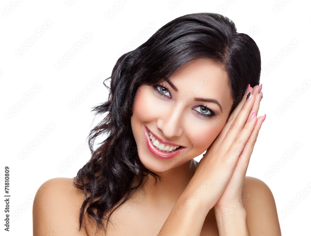 Young beautiful woman with perfect skin Young beautiful woman with perfect skin