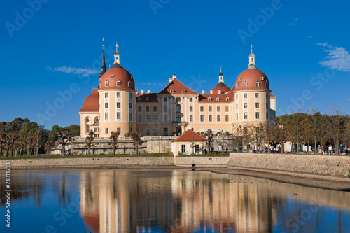 Obraz na płótnie Schloss moritzburg w salonie
