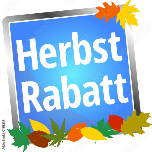 Herbst Rabatt