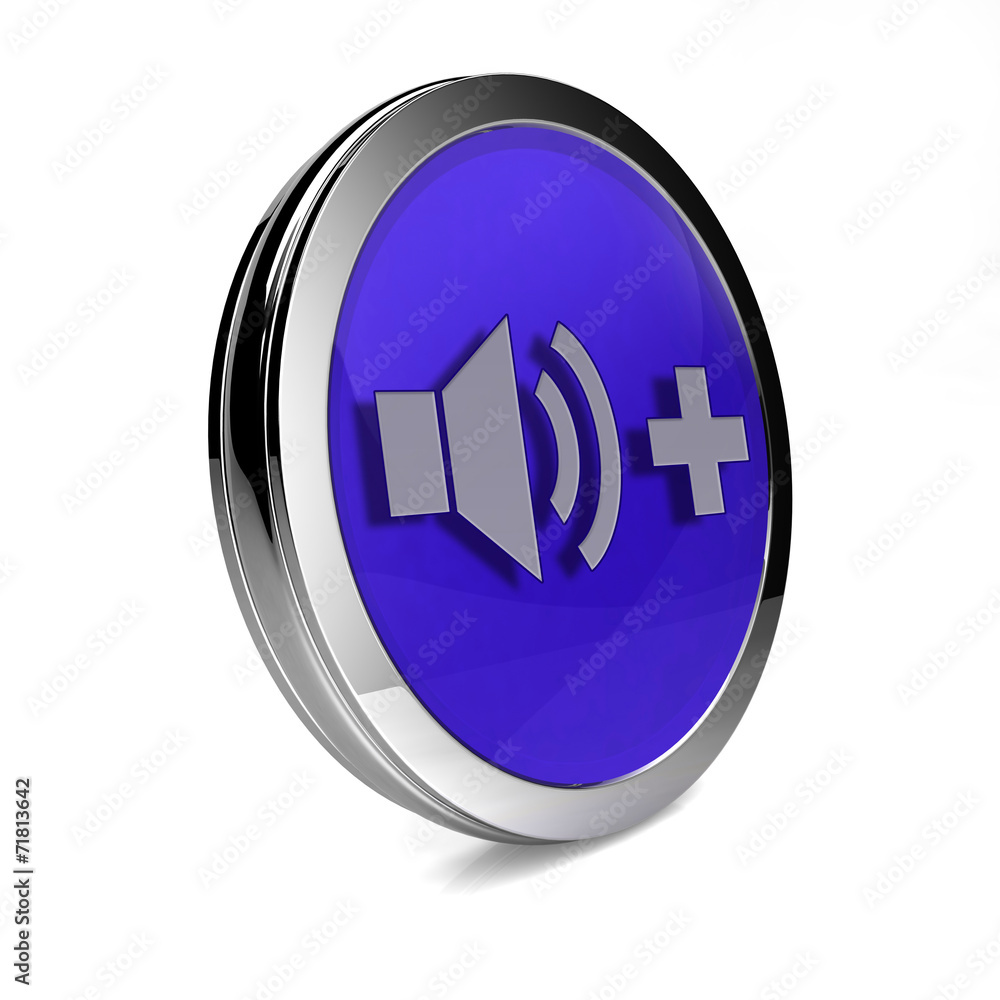 volume circular icon on white background volume circular icon on white background