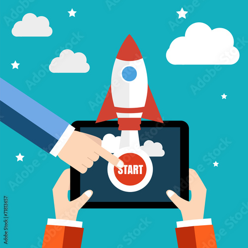 New business project start up, launching new product or service