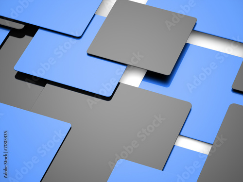 Blue and black abstract business background
