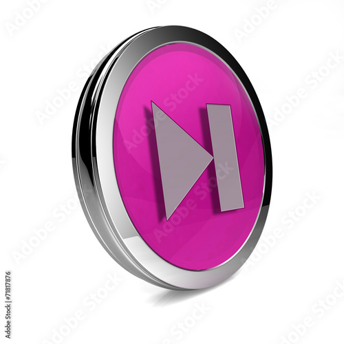 next circular icon on white background