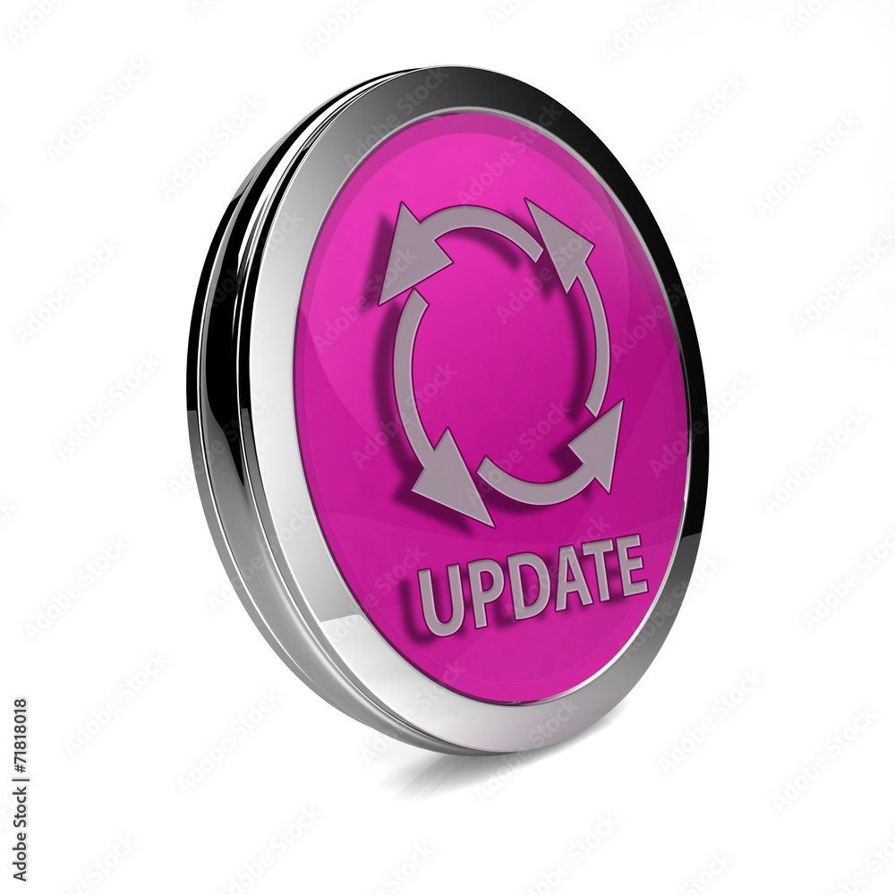 Update circular icon on white background Update circular icon on white background