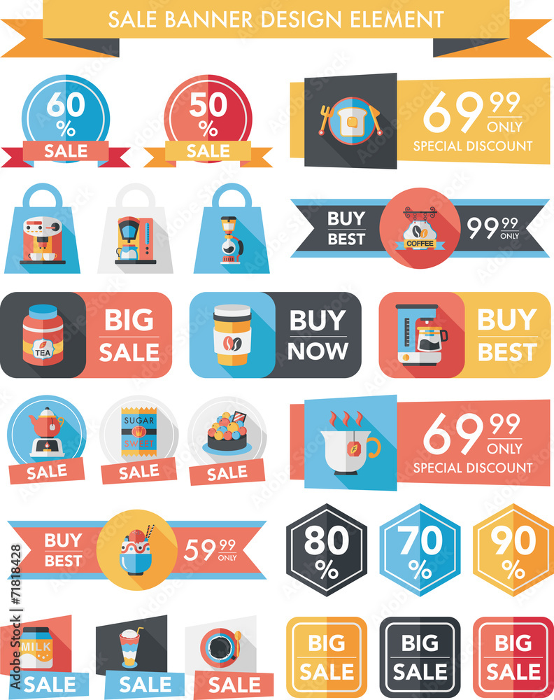 hospital sale banner design flat background set, eps10 hospital sale banner design flat background set, eps10