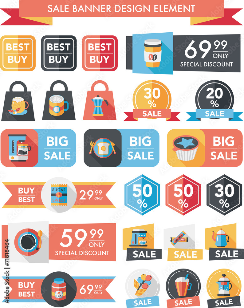 hospital sale banner design flat background set, eps10 hospital sale banner design flat background set, eps10