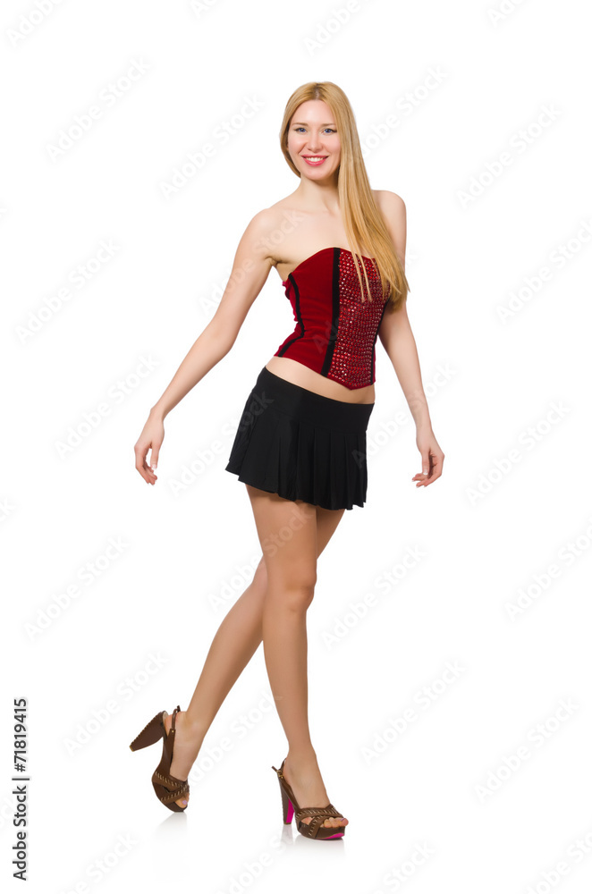 Woman in fashion clothing concept Woman in fashion clothing concept