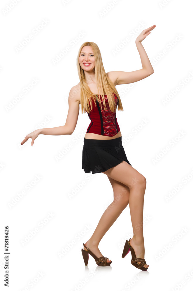 Woman in fashion clothing concept Woman in fashion clothing concept