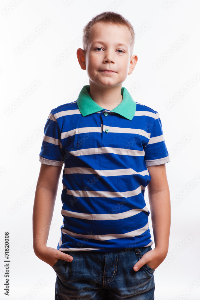 Young pretty boy posing at studio as a fashion model. Young pretty boy posing at studio as a fashion model.
