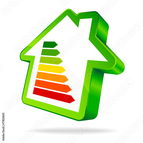 House Icon Energy Green