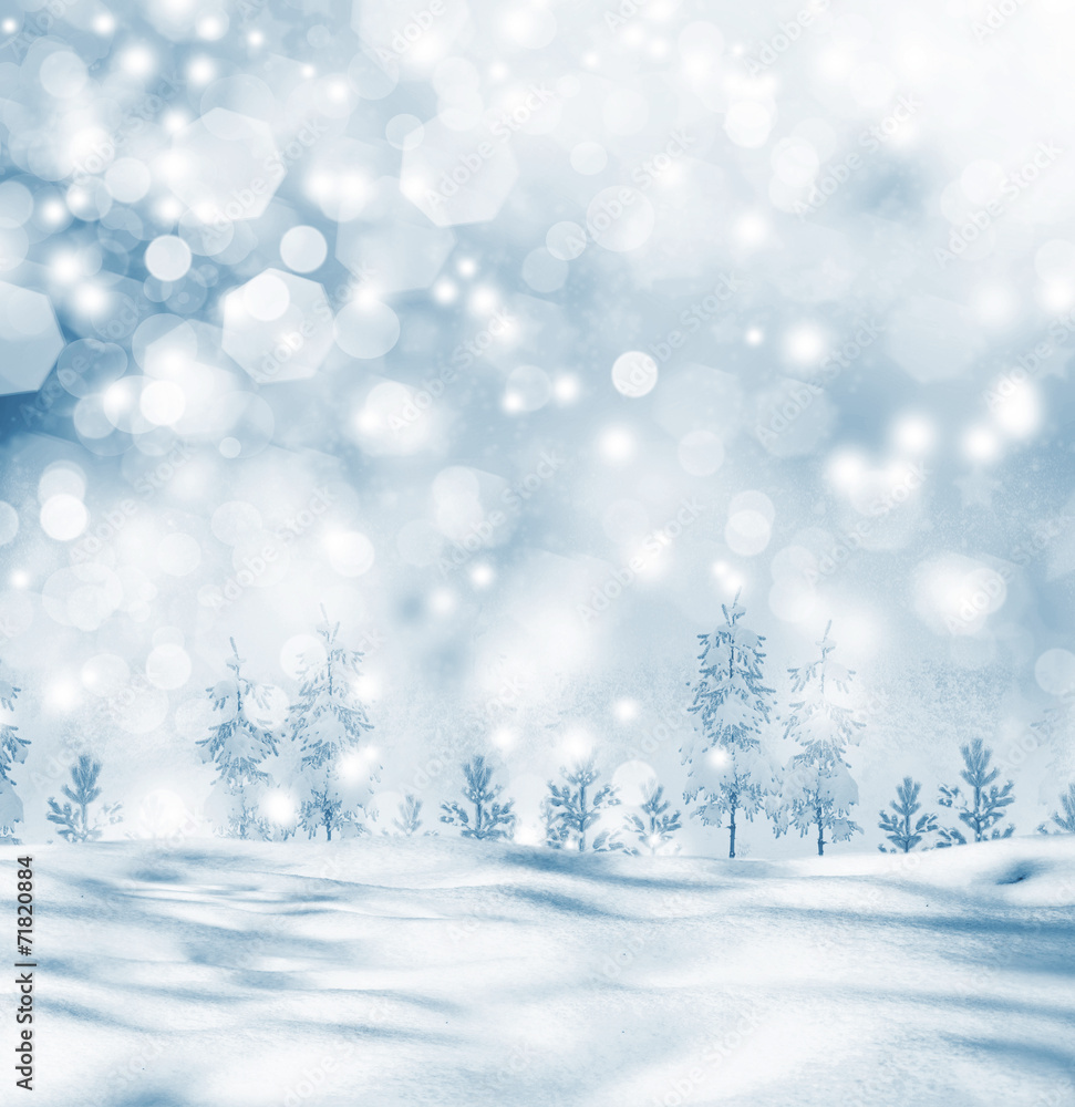 Winter background Winter background
