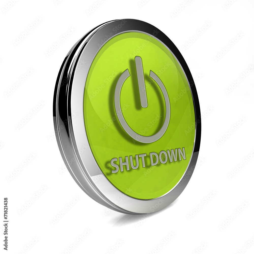 power circular icon on white background power circular icon on white background