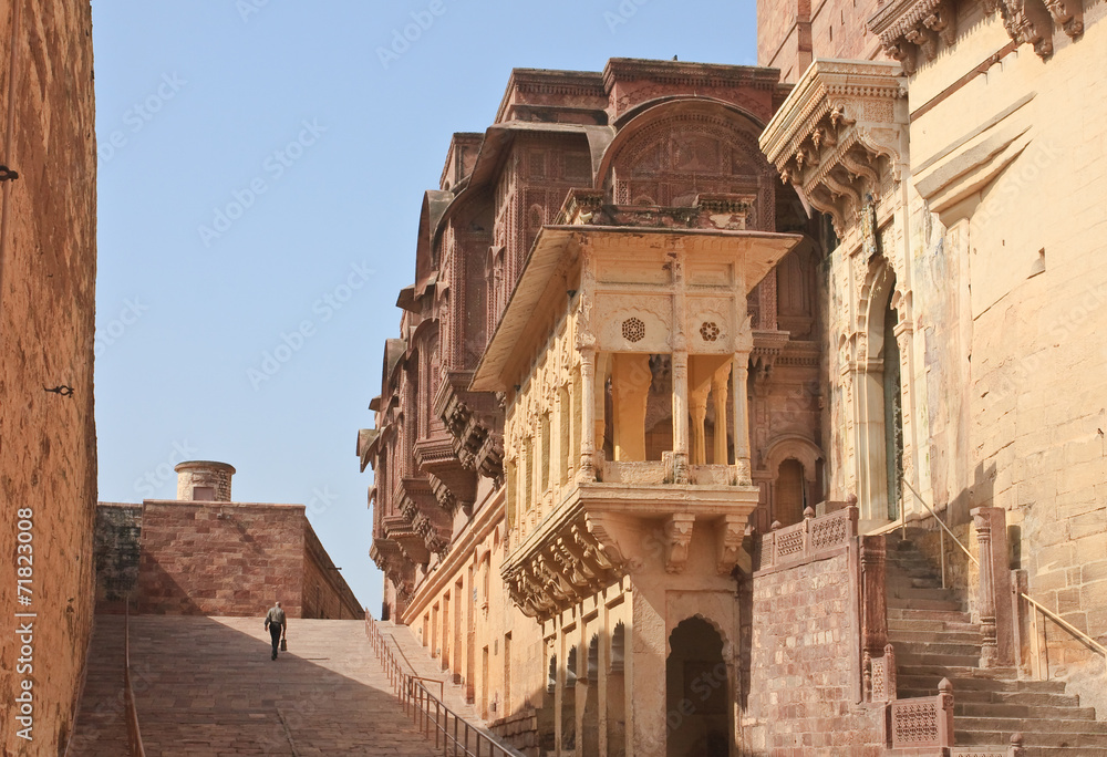 India, Jodhpur Fort Merangarh
