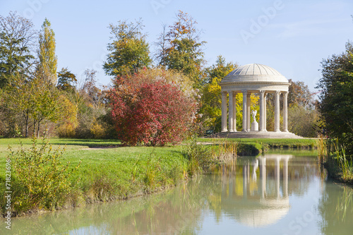 The Temple of Love in the gardens of Trianon