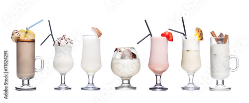 Milk cocktails