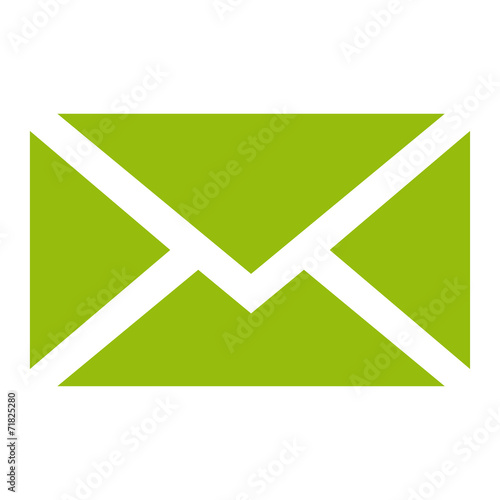 E-Mail Icon Button Vektor