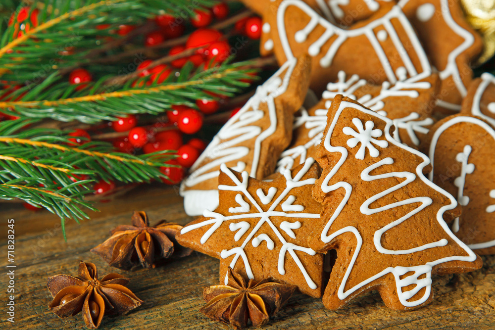 Christmas composition Christmas composition