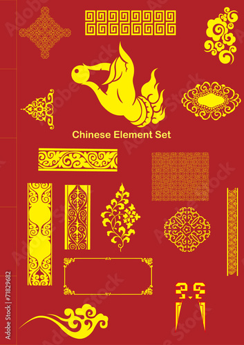 Chinese Vector Elements
