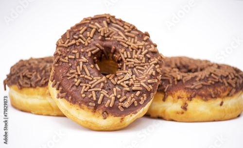 Chocolate doughnuts