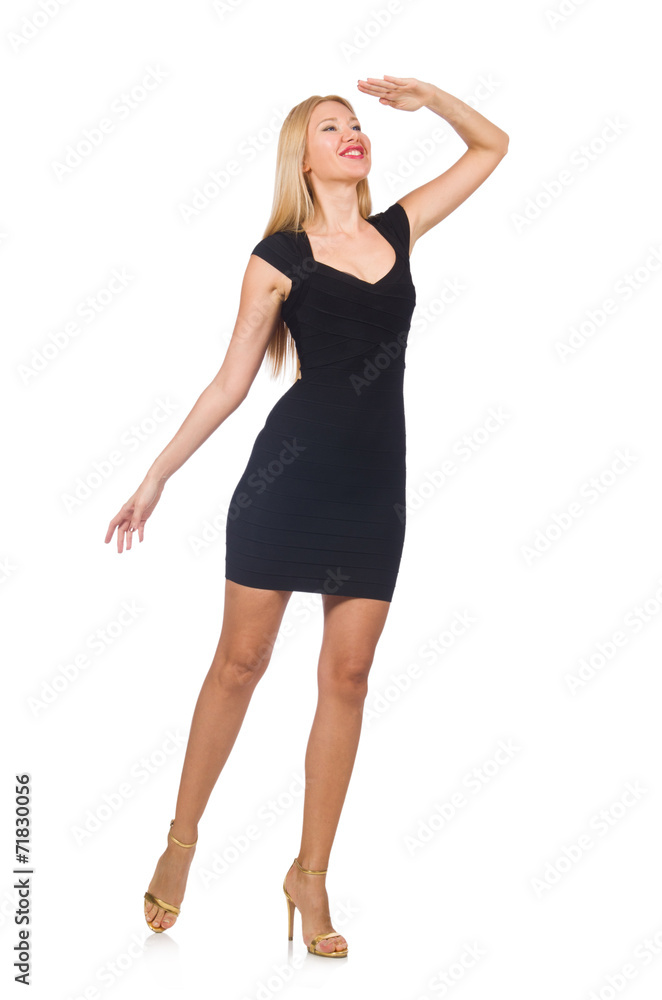 Young woman in fashion concept Young woman in fashion concept