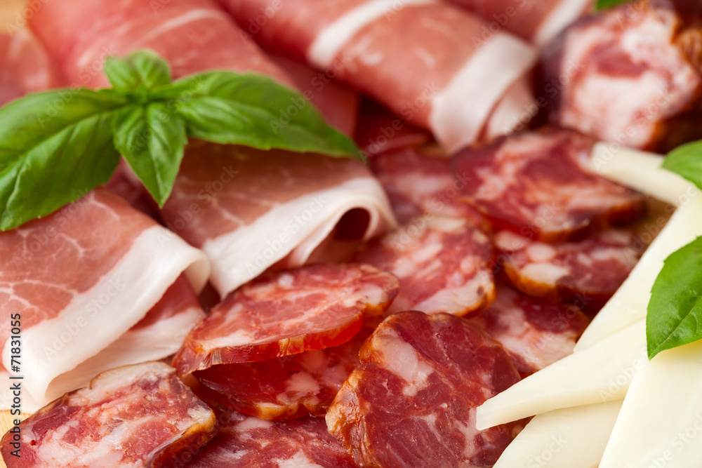 Variety of meat Variety of meat