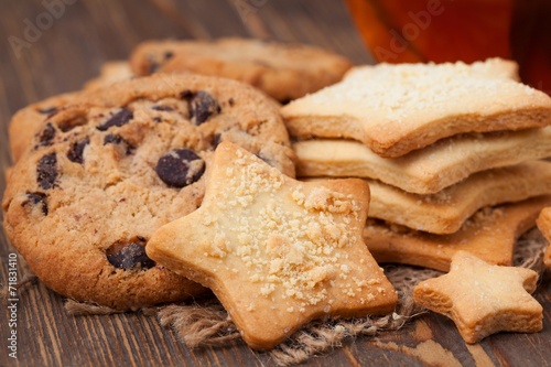 Star and american cookies