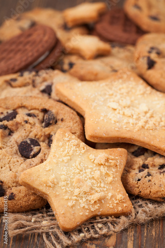 Star and american cookies