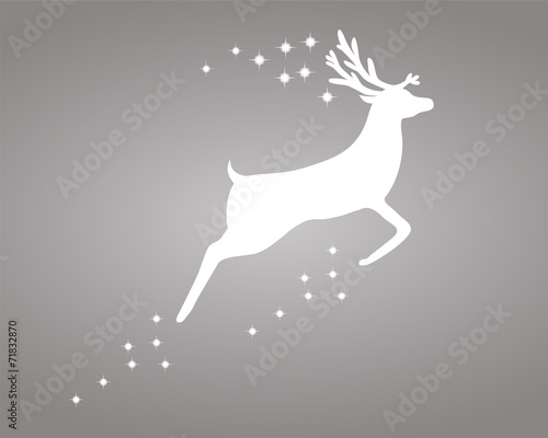 Reindeer with stars