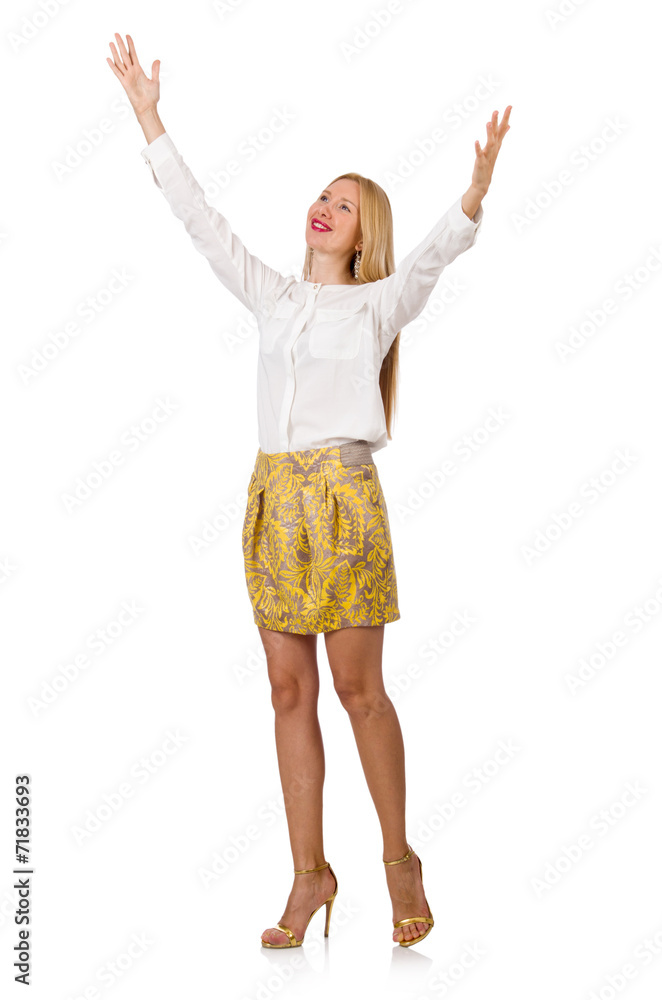Woman in fashion clothing concept Woman in fashion clothing concept