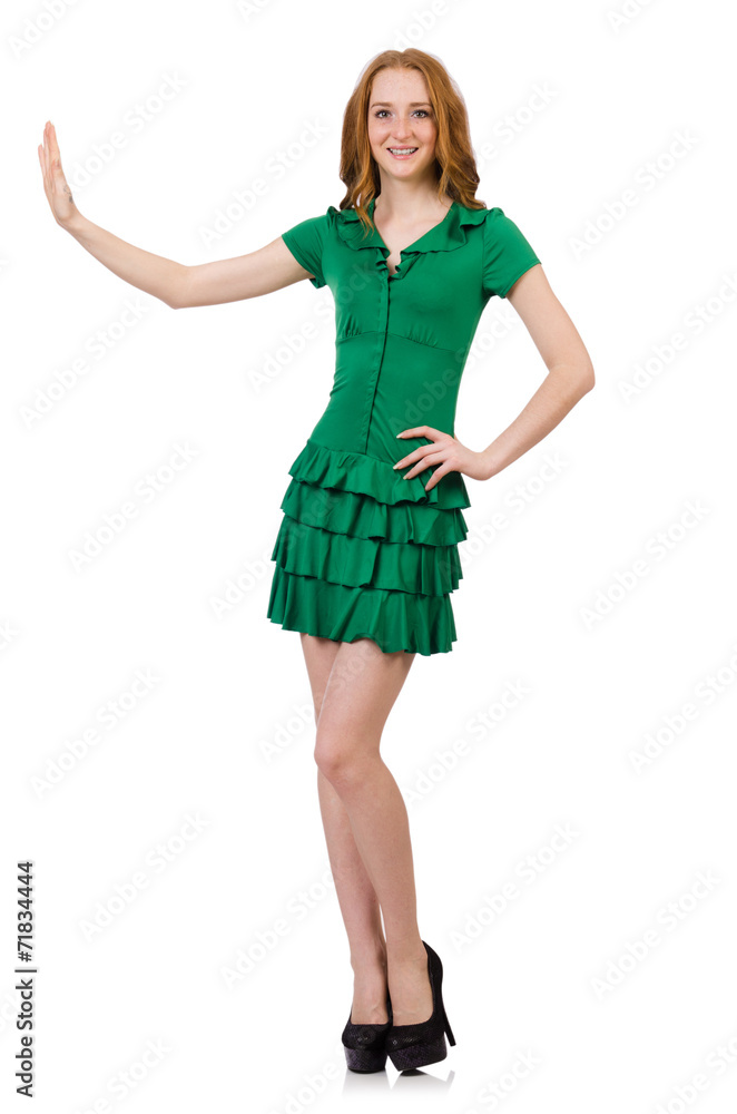 Woman in fashion clothing concept Woman in fashion clothing concept