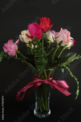 Wallpaper Mural rose fabric Torontodigital.ca