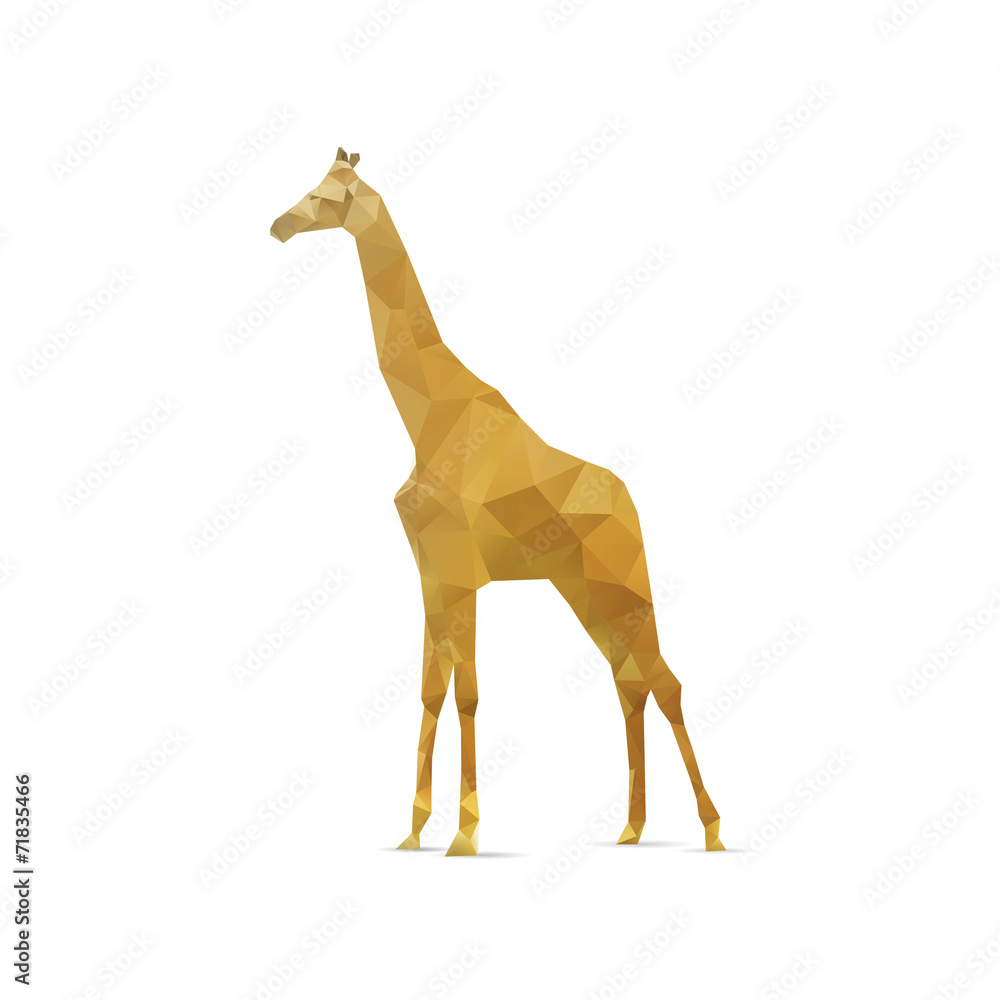 Abstract giraffe isolated on a white backgrounds Abstract giraffe isolated on a white backgrounds