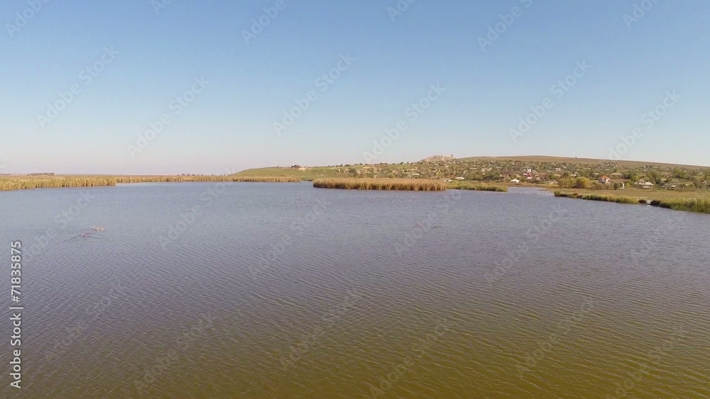 Wild Danube Delta aerial Wild Danube Delta aerial