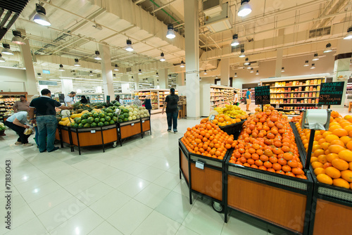 Photos Dubai - AUGUST 8, 2014: Dubai Supermarket Waitrose on August 8 i
