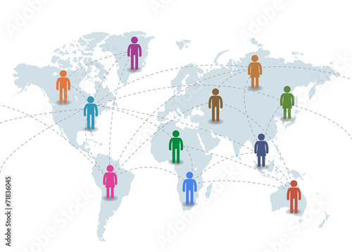 Social network concept