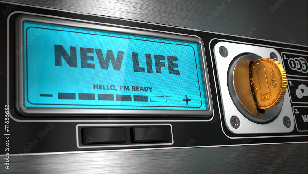 New Lifeon Display of Vending Machine. New Lifeon Display of Vending Machine.