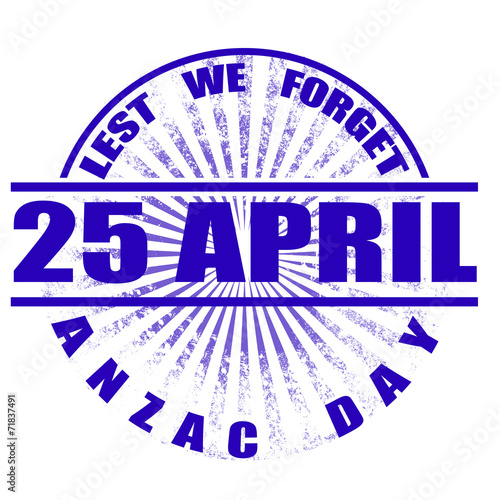 anzac day stamp