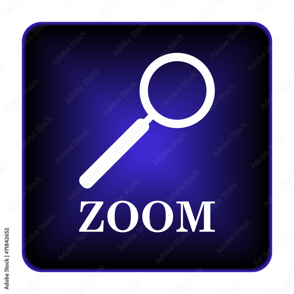 Zoom with loupe icon Zoom with loupe icon