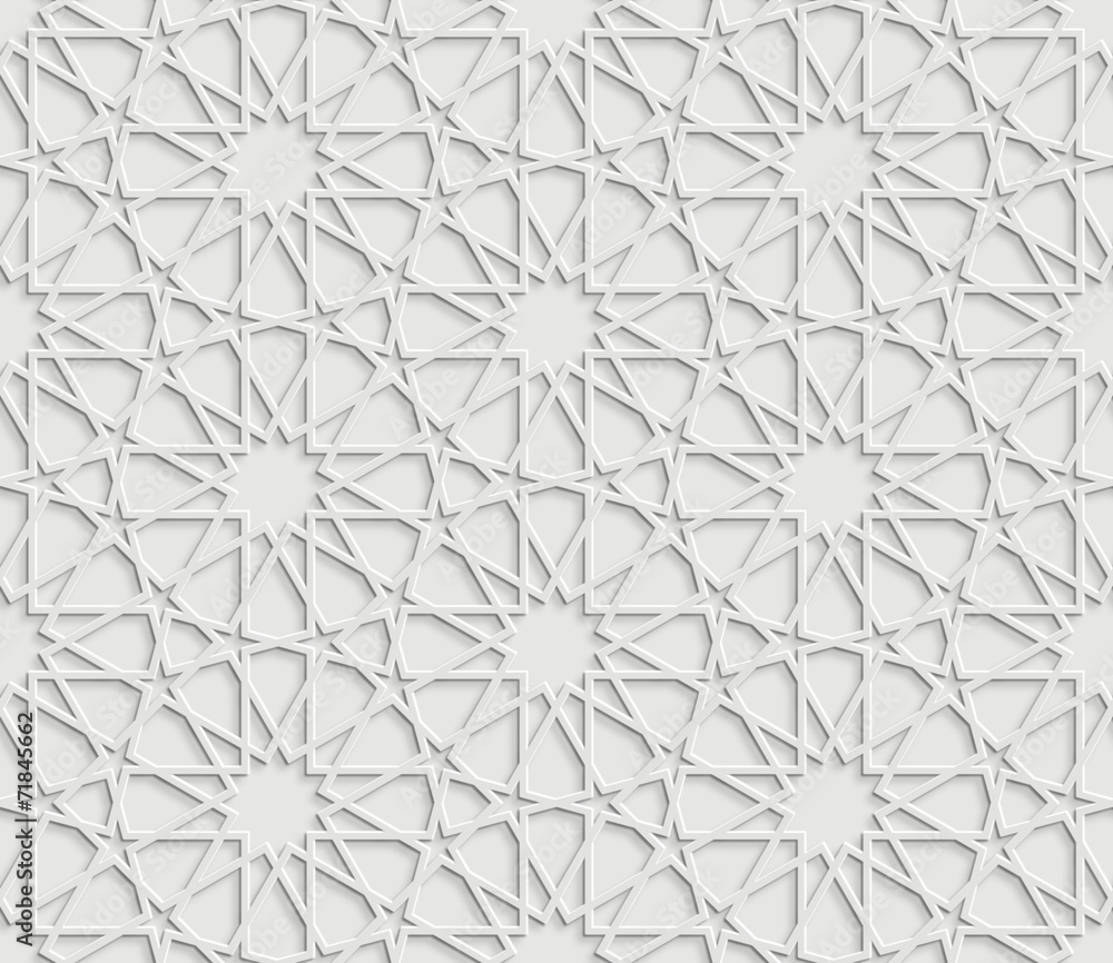 islamic-geometric-pattern-on-white-background-stock-illustration