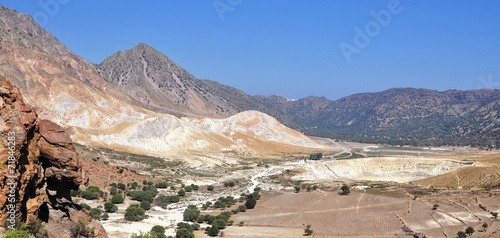 Active volcano of Nisyros, Greece