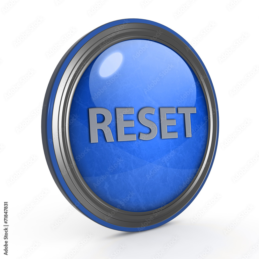 reset circular icon on white background reset circular icon on white background