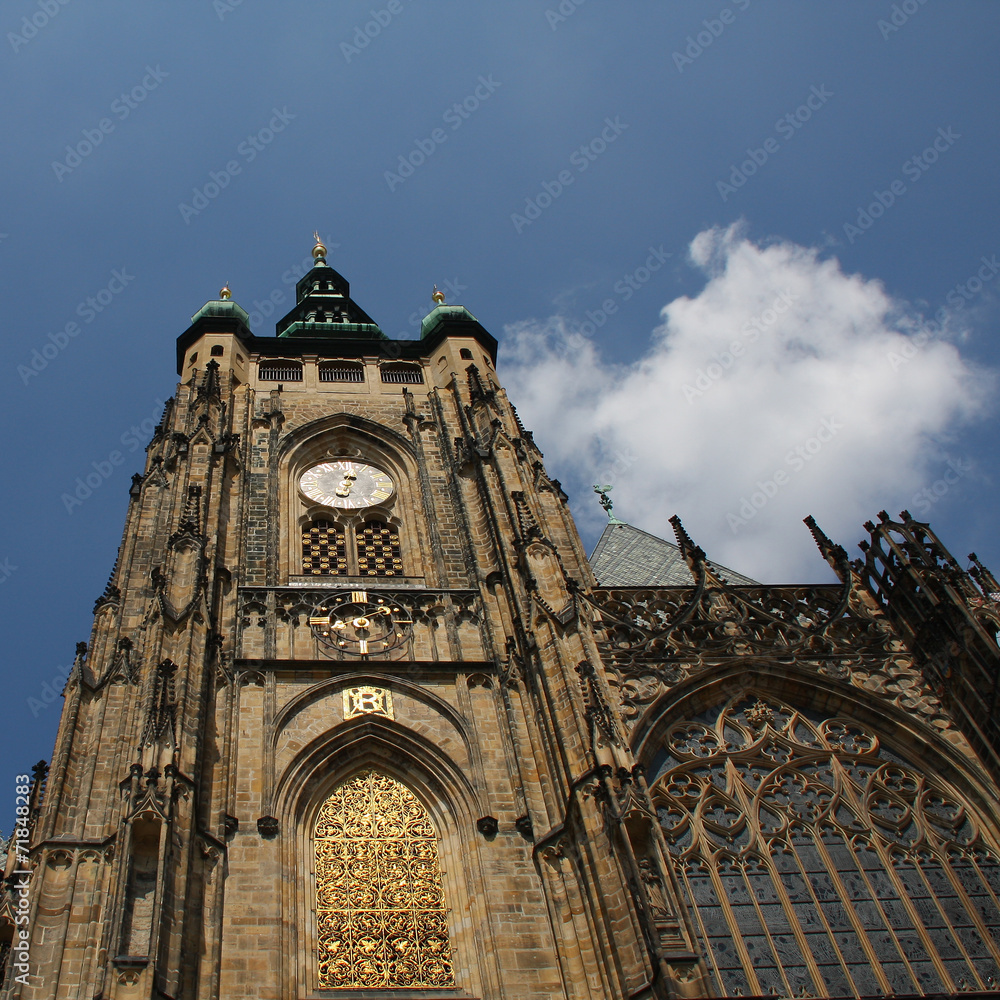 St. Vitus cathedral in Prague