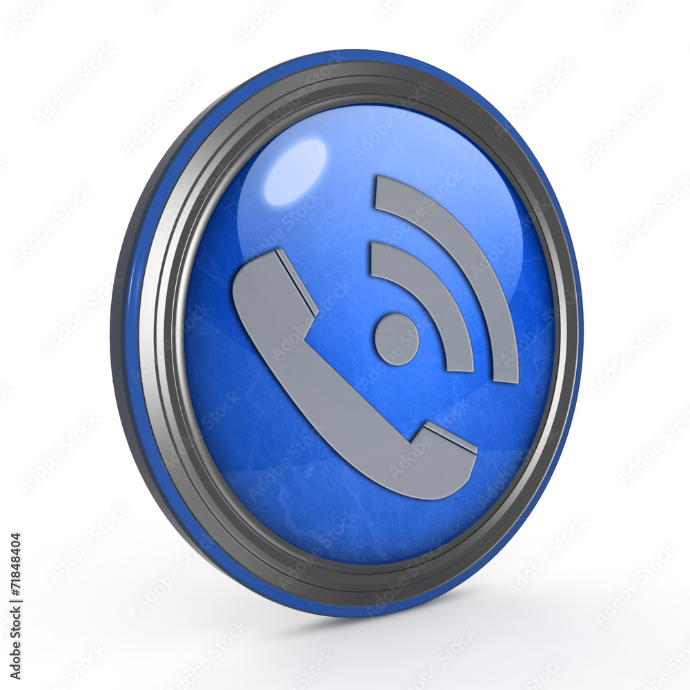 calls circular icon on white background calls circular icon on white background