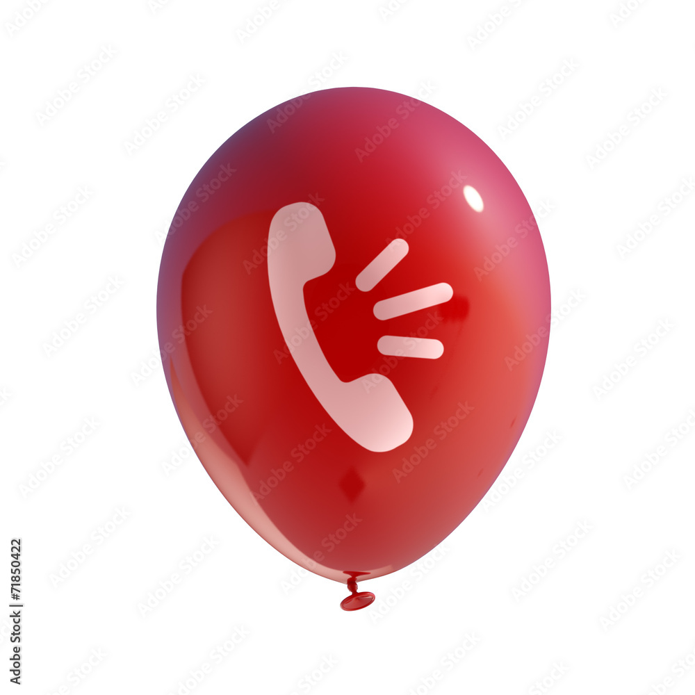 Balloon Contact Icon Balloon Contact Icon
