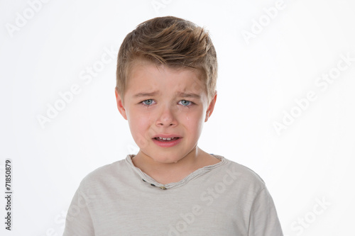 crying little child