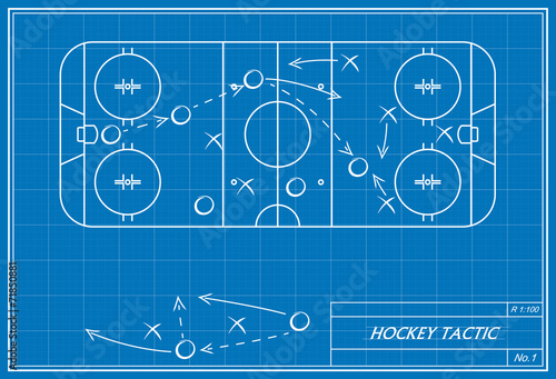 hockey tactic on blueprint