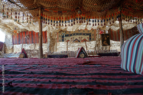 Canvas Print Bedouine Tent